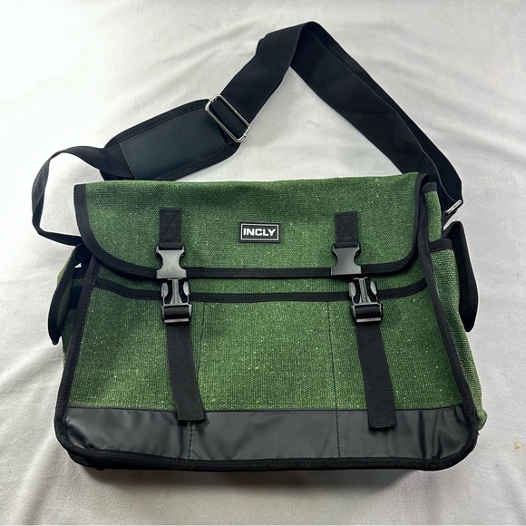 INCLY Musette Rock Mining Bag Shoulder Tools Prospecting Outdoor Pockets Green - Picture 7 of 7